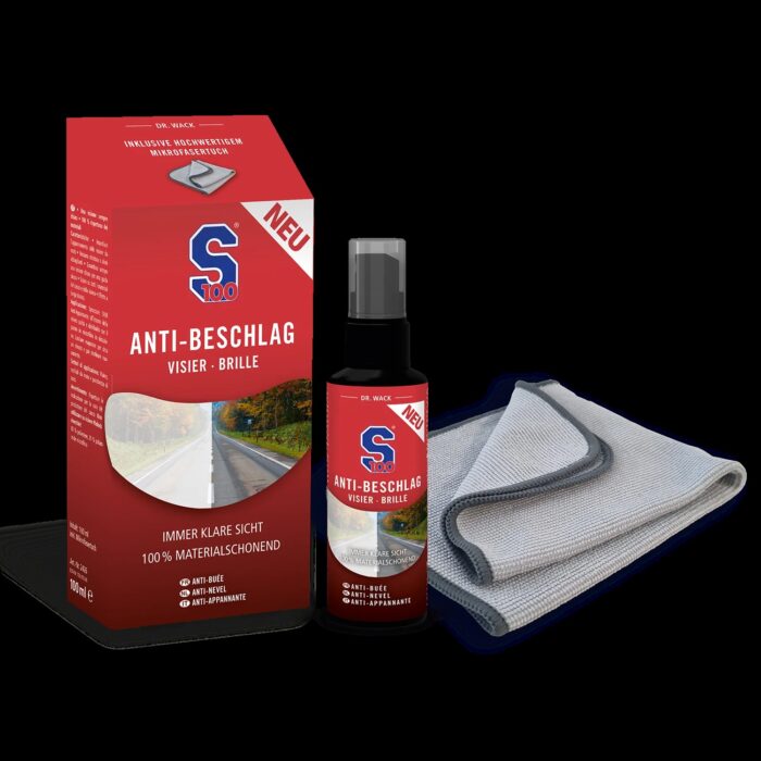 S100 Spray antiappannante (anti-fog) per visiera casco 100 ml - immagine 4