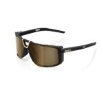 100% Occhiali Da Sole Eastcraft Soft Tact Black Lenti A Specchio Oro