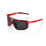 100% Occhiali Da Sole Eastcraft Soft Tact Red Lenti A Specchio Nere