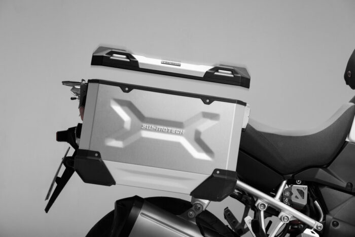 SW-MOTECH TRAX ADV L Valigia laterale Alluminio 45 l Sinistra Nero - immagine 2
