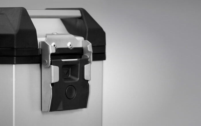 SW-MOTECH TRAX ADV M Valigia laterale Allum 37 l Destra Argento - immagine 4