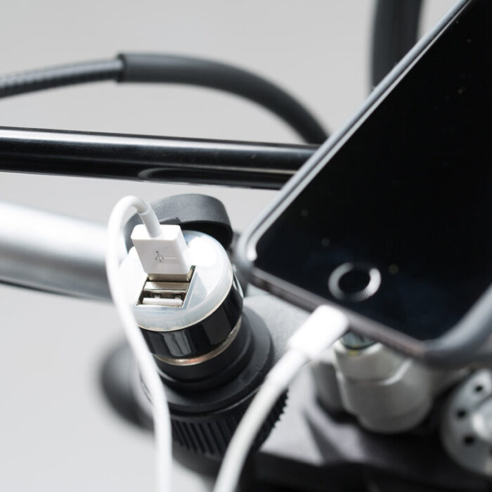 SW-MOTECH Kit elettrico universale Accendisigari Presa USB Materiale per montaggio - immagine 2