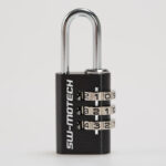 SW-MOTECH Lucchetto per borse da moto Nero Con codice numerico