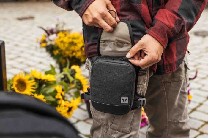 SW-MOTECH Legend Gear Borsa da Gamba LA13 Nero. Poliestere Eco-Tech. - immagine 3