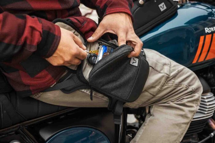 SW-MOTECH Legend Gear Borsa da Gamba LA13 Nero. Poliestere Eco-Tech. - immagine 7