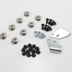 SW-MOTECH Kit adattatore per telaio laterale PRO Per valigie laterali TRAX, NANUK Per 2 valigie