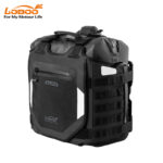 Loboo Coppia di Valigie Laterali Airbag per Moto Alps 23 L + 23 L con Supporti e Antifurto