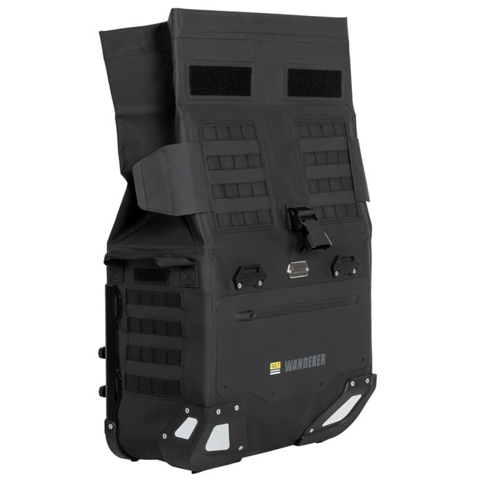 Loboo Coppia di Valigie Laterali Impermeabili a Rilascio Rapido Wanderer 30 L + 40 L - immagine 3