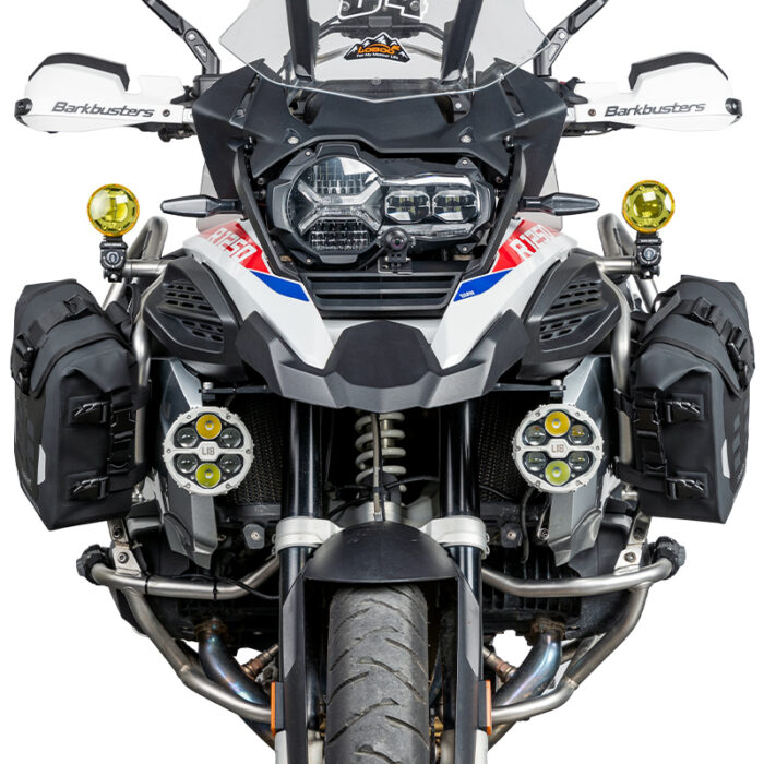 Loboo Coppia di Borse Laterali per Crash Bar Roll-Top per Crashbar Wanderer 6L - immagine 3