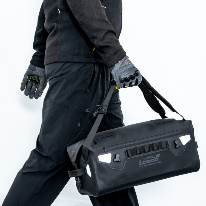 Loboo Borsa Moto Impermeabile IPX7 per Valigia o Bauletto Alps 18 L. Sacca idrica inclusa. - immagine 9