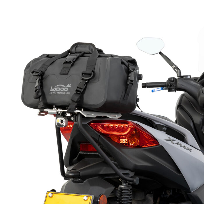 Loboo Borsa Posteriore Moto Impermeabile Universale IPX6 con Roll-Top Magnetico 20 L - immagine 7