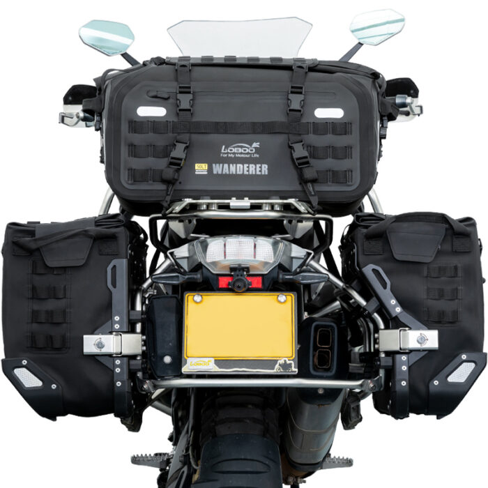 Loboo Borsa Posteriore Moto Impermeabile Universale Wanderer 50 L - immagine 2