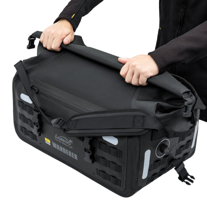Loboo Borsa Posteriore Moto Impermeabile Universale Wanderer 50 L - immagine 6
