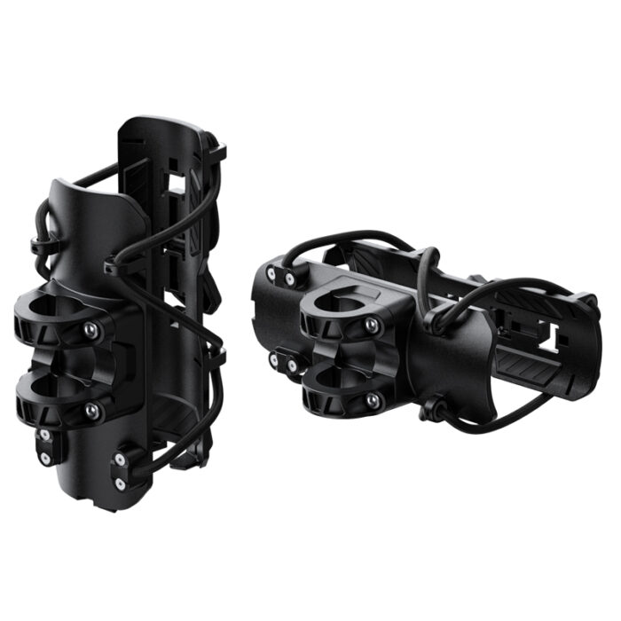 Loboo Portaborraccia Moto per Paramotore Ø 25 mm e Bauletto. Regolabile da 58 a 78 mm. - immagine 3