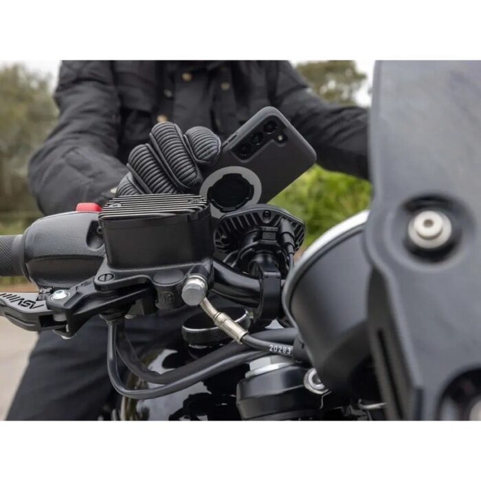 Quad Lock Testa Caricabatterie Wireless Resistente Alle Intemperie Da 12-24V - immagine 3