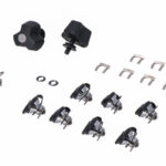 SW-MOTECH Kit serratura TRAX con antifurto PRO 9 serrature, 2 chiavi Antifurto