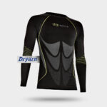 Spark Malia's Bluby Maglia Seamless Manica Lunga Nero Unisex