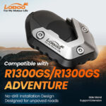 Loboo Estensione Cavalletto laterale BMW R1300GS (2023-) | Adventure (2024-) | Installazione senza fori - immagine 3