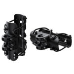 Loboo Portaborraccia Moto per Paramotore Ø 25 mm e Bauletto. Regolabile da 58 a 78 mm. - immagine 3
