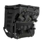 Loboo Coppia di Valigie Laterali Impermeabili a Rilascio Rapido Wanderer 30 L + 40 L - immagine 2