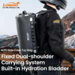Loboo Borsa Moto Impermeabile IPX7 per Valigia o Bauletto Alps 18 L. Sacca idrica inclusa. - immagine 7