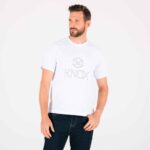 Knox White Embriodery Tee